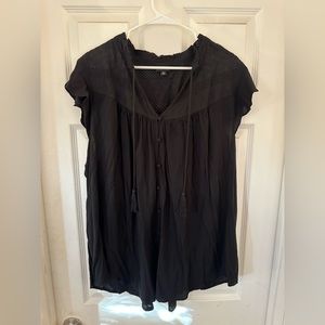 NWOT black Torrid blouse plus size 3X